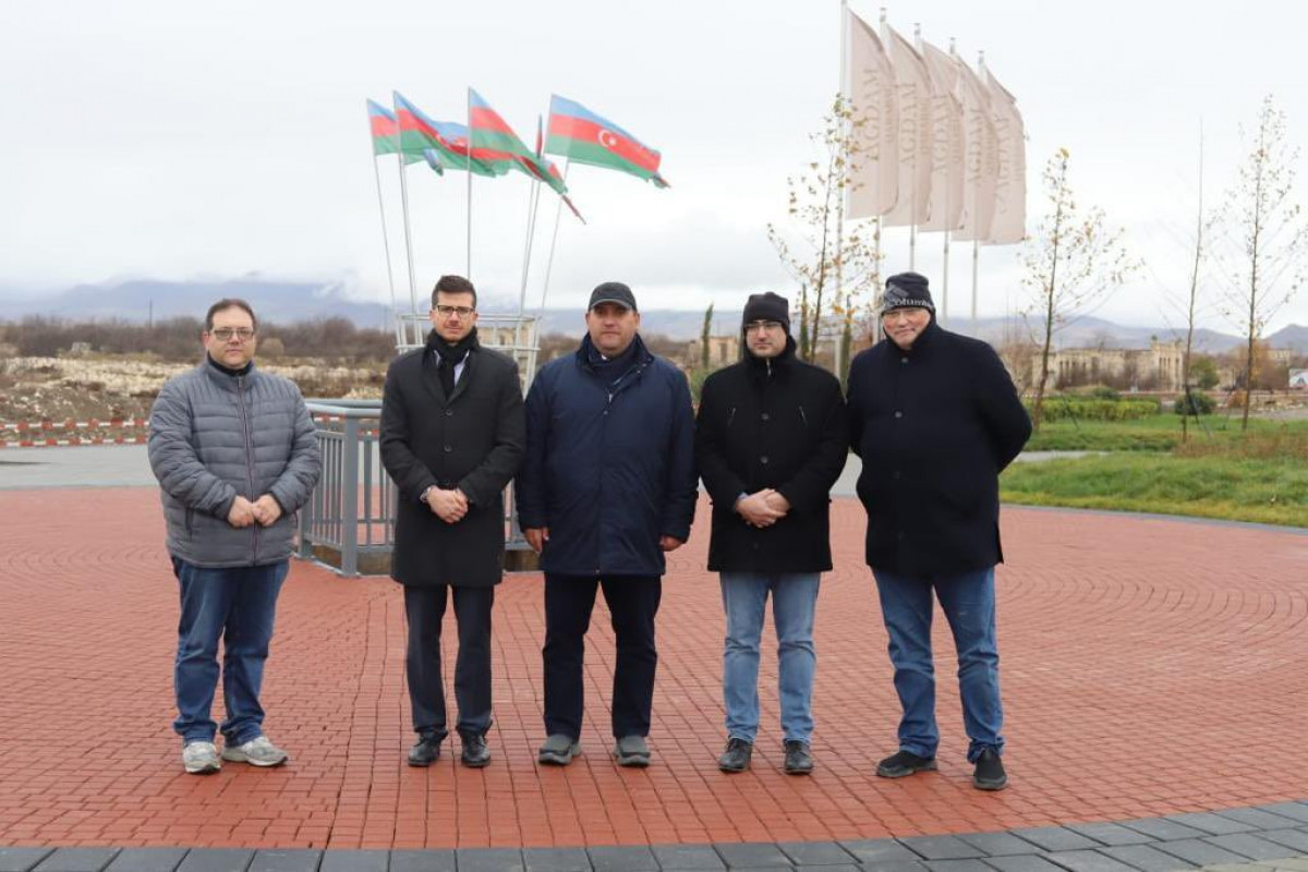 Посол Израиля в Азербайджане совершил поездку в Агдам