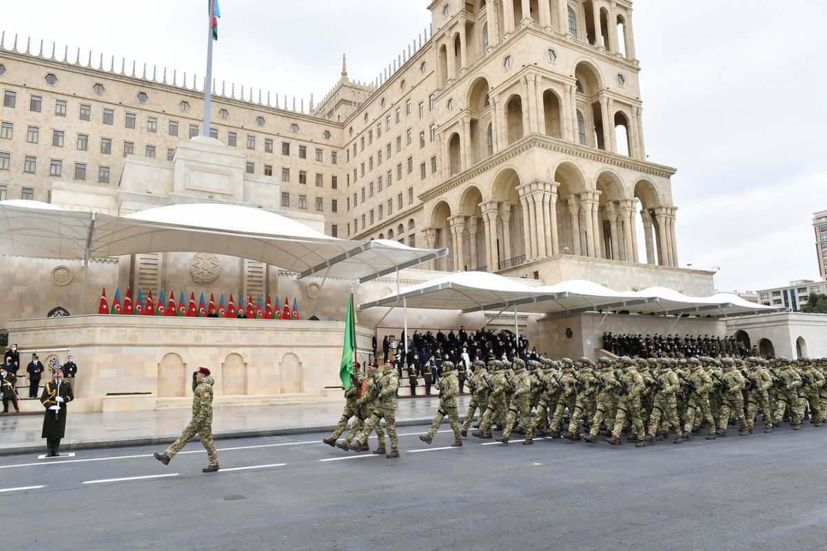Парад в честь Победы Азербайджана в Отечественной войне 